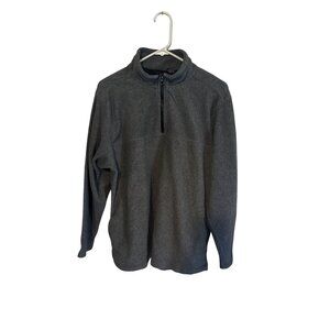Prospirit gray zip size L pullover shirt